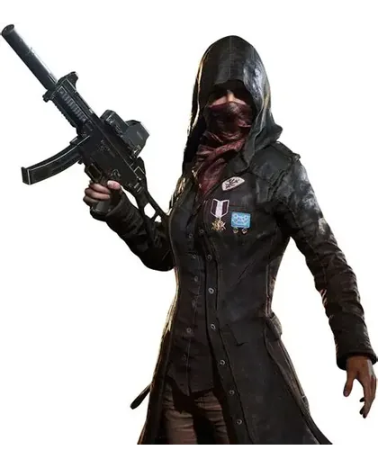PUBG左侧装饰角色